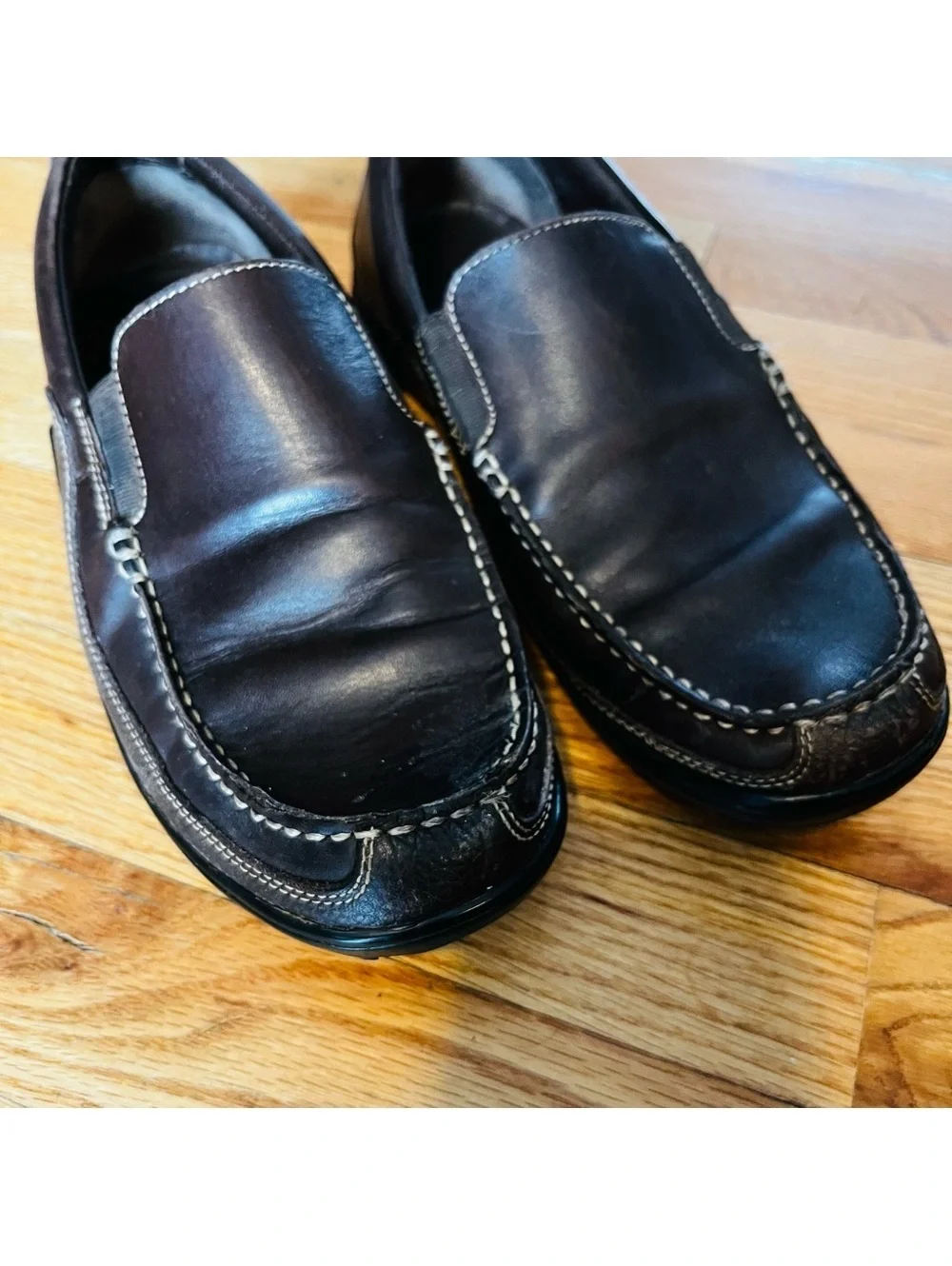 Cole Haan Men's Brown Leather Loafers Size 9M